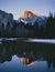 Yosemite National Park Half Dome Sunset Winter Light