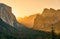 Yosemite National Park Valley at sunrise
