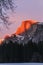 Yosemite Park Halfdome Sunset