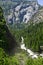 Yosemite River In summer On A Clear Day