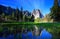 Yosemite Rocks and Reflection