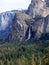 Yosemite Valley as seen from Tunnel View. Sierra Nevada in Northern California