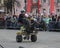 YOSHKAR-OLA, RUSSIA - MAY 5, 2018: AutoMotoshow in square. Trick