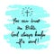 You can trust the Bible, God always keeps His word - motivational quote lettering, religious poster.