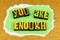 You are enough thank you romantic love phrase