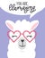 You are llamazing llama quote. Llama motivational and inspirational vector poster. Simple cute white llama drawing with lettering