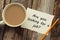 Are you looking for a job inscription. Hiring Hire Recruitment. Cup of coffee and yellow pencil over rustic wooden desk. Finding a