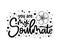 You are my soulmate, hand lettering, motivational quotes