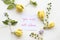 You are not alone message card handwriting with ylang flower