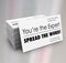 You\'re the Expert Spread Word Business Cards