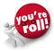 You\'re On A Roll Man Pushing Ball Up Hill Momentum Streak