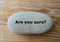 `Are you sure?` question on the stone