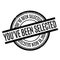 You`ve Been Selected rubber stamp