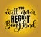 You will never regret being kind. Inspirational hand lettering quotes