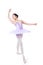 Young Asian Ballerina in Dance Pose