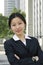 Young asian business women