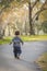 Young Baby Boy Walking in the Park