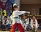 A young and beautiful competitor--The seventh GoldenTeam Cup Taekwondo friendly competition