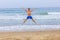 Young boy at the beach