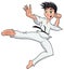 Young boy, Karate Player