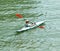 Young Boy in a Kayak