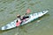 Young Boy in a Kayak / Close