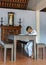 Young boy monk studying in classroom at Royal Buddhist Thien Mu