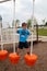 Young Boy on Playscape