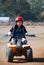 Young Boy on Quadbike