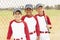 Young Boys In Baseball Team