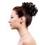 Young bride with wedding hairstyle