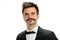 Young Businessman With Fancy Mustache