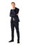 Young businessman full length portrait