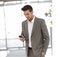 Young businessman using mobilephone