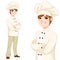 Young Chef Man Standing