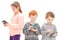 Young children using social media