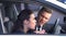 Young couple arguing desperately in car, risk of divorce, misunderstanding
