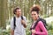 Young Couple On Hike In Countryside