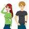 Young Couple T-shirt