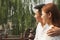 Young Couple on a Traditional Bridge