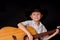 Young Cowboy Musician