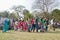 Young crowd from different cultures, dancing in Sufi Sutra festival