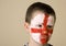 Young English team fan.