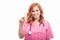 Young female doctor with stethoscope holding diabetes syringe