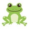 young frog mascot