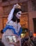 Young girl at the Chinese Parade 2018 San Francisco with white mascara