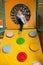 Young girl climbing down ramp in soft play centre