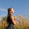 Young girl outdoor portrait