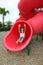 Young Girl on Playground