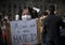 Young Girl Protesting Against Anti-Asian Violence in Chinatown NYC Protest Rally